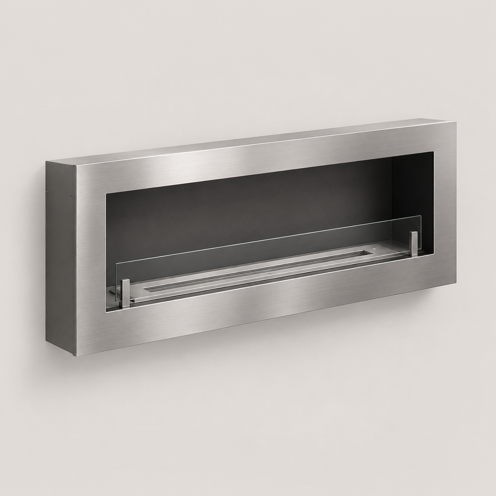 Ethvera 906 Wall-Mounted Bioethanol Fire, 1 200 mm