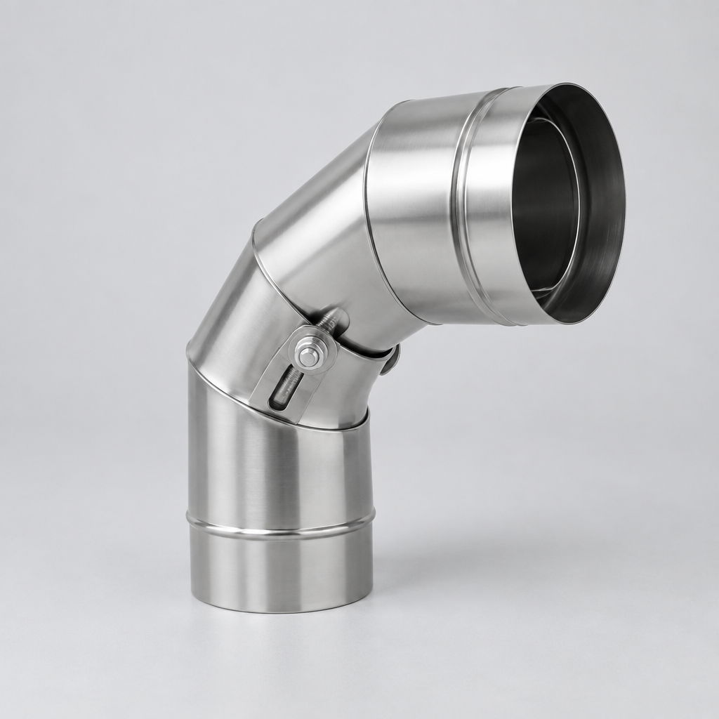 Vertika 309 Adjustable Flue Elbow, 0–90°