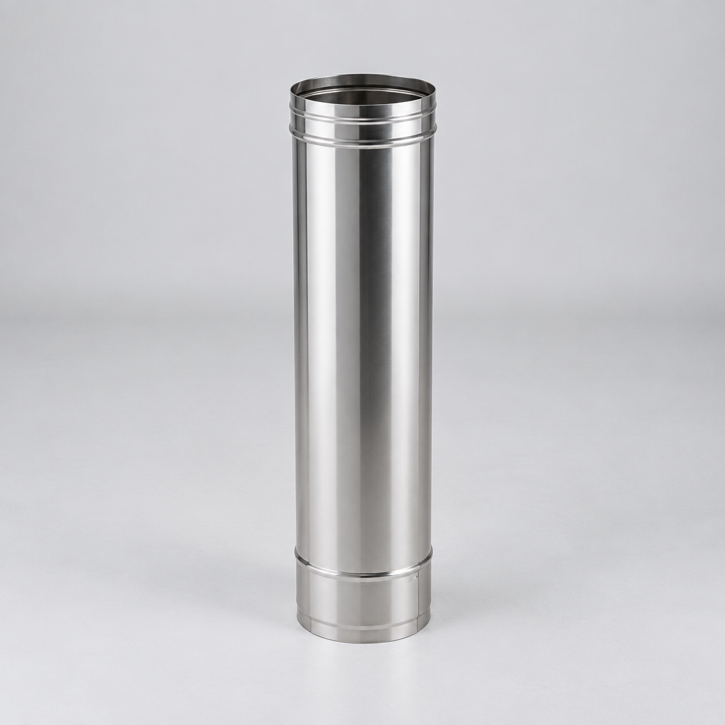 Streamline 676 Single-Wall Flue Pipe, 500 mm