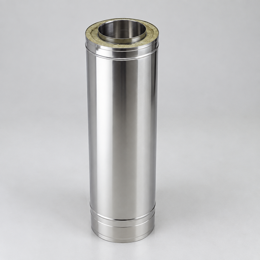 Streamline 169 Twin-Wall Insulated Pipe, 500 mm