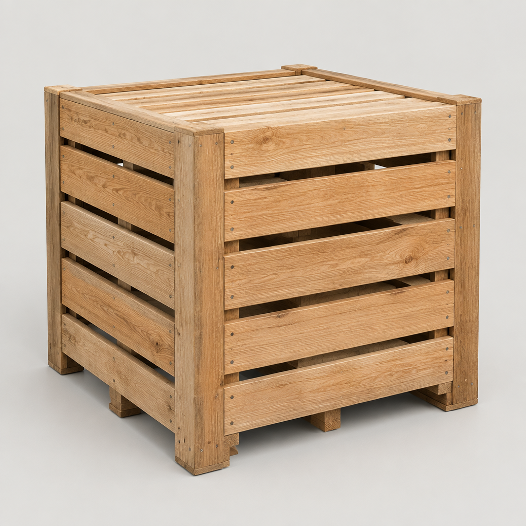 Hartholz 155 Kiln-Dried Hardwood, 1 m³ Crate