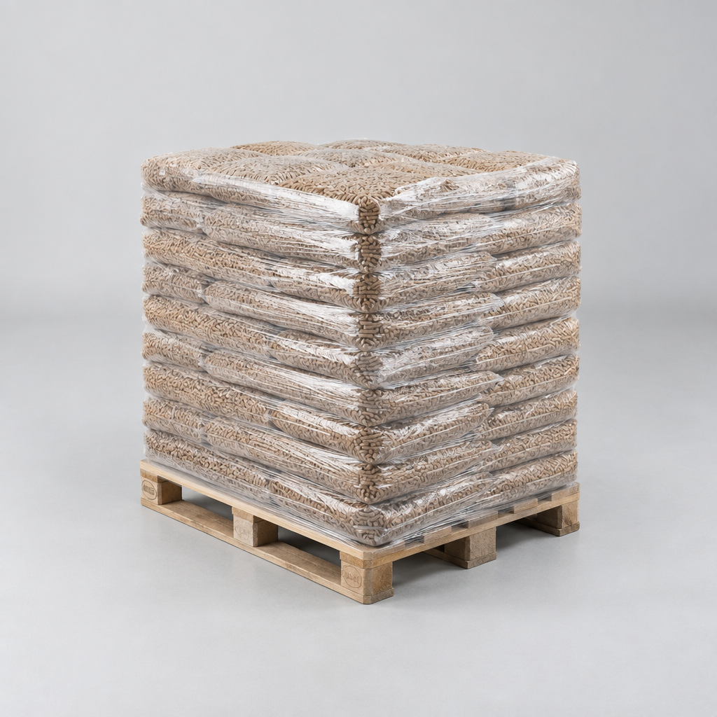 Brennholz 683 Wood Pellets, 975 kg Pallet