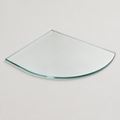 Steelvit 400 Corner Glass Hearth Plate