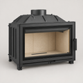 Brandel 776 Fireplace Insert, 900 mm Front