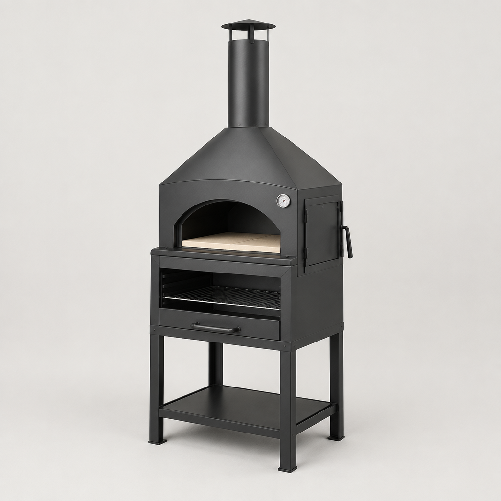 Solstan 804 Garden Fireplace with Oven