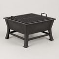 Bornholm 158 Square Fire Pit with Grill