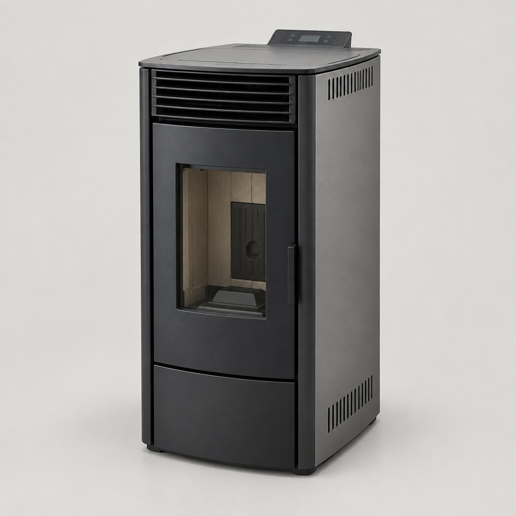 Bruneo 665 Silent Pellet Stove, 8 kW