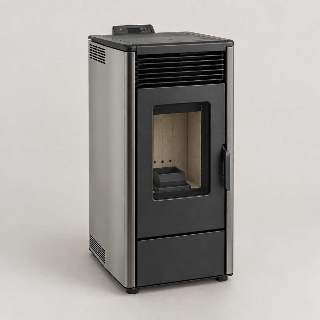 Kalstrom 290 Silent Pellet Stove, 8 kW