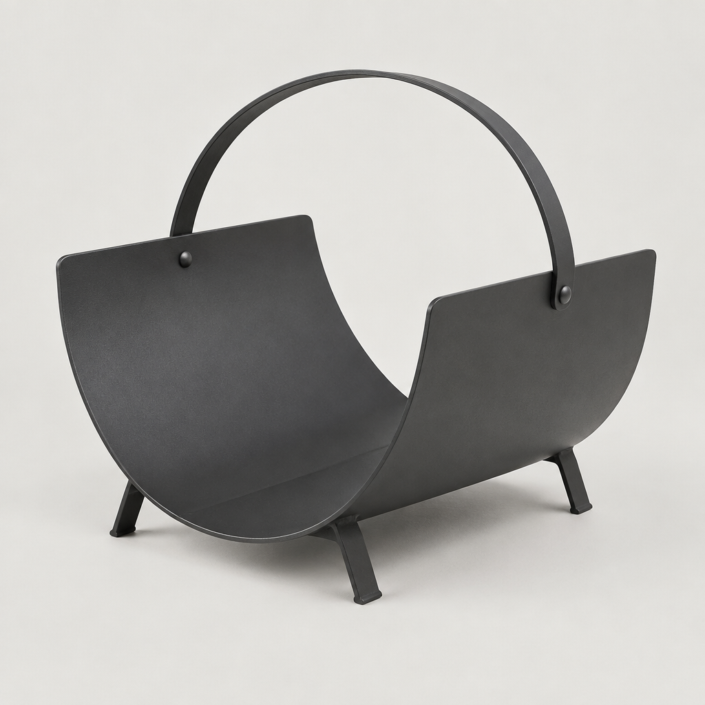 Blacksmith 778 Log Basket, Steel