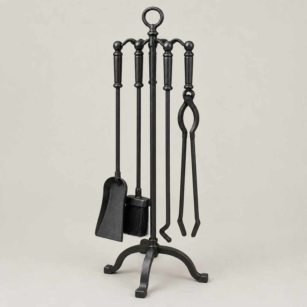 Ravenhill 964 Fireplace Tool Set, Four Pieces