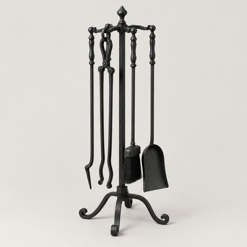 Ashton 201 Fireplace Tool Set, Five Pieces