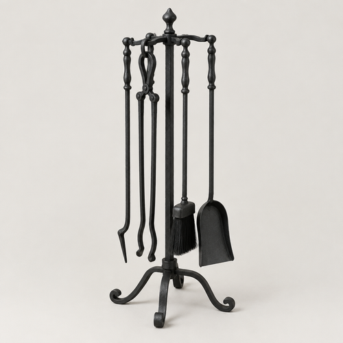Ashton 201 Fireplace Tool Set, Five Pieces
