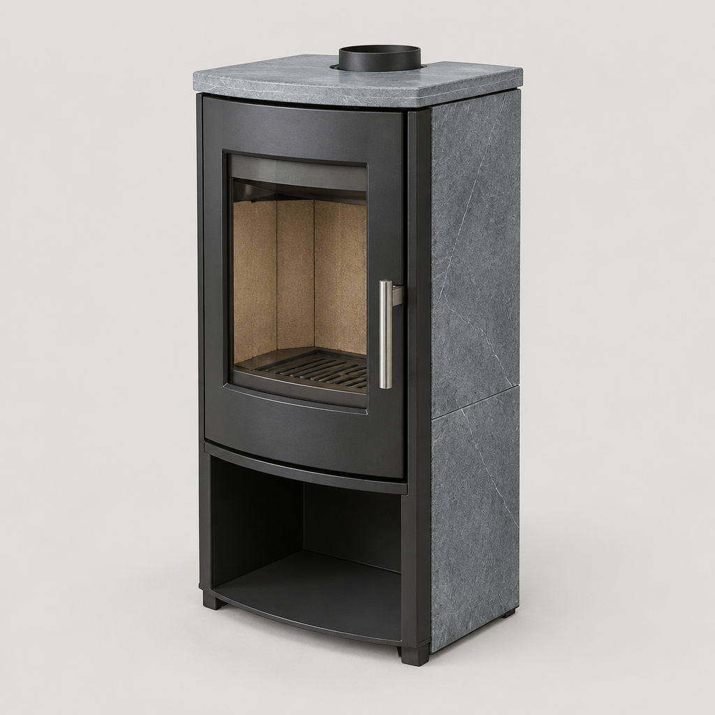 Lunbeck 625 Compact Wood Stove, 5 kW
