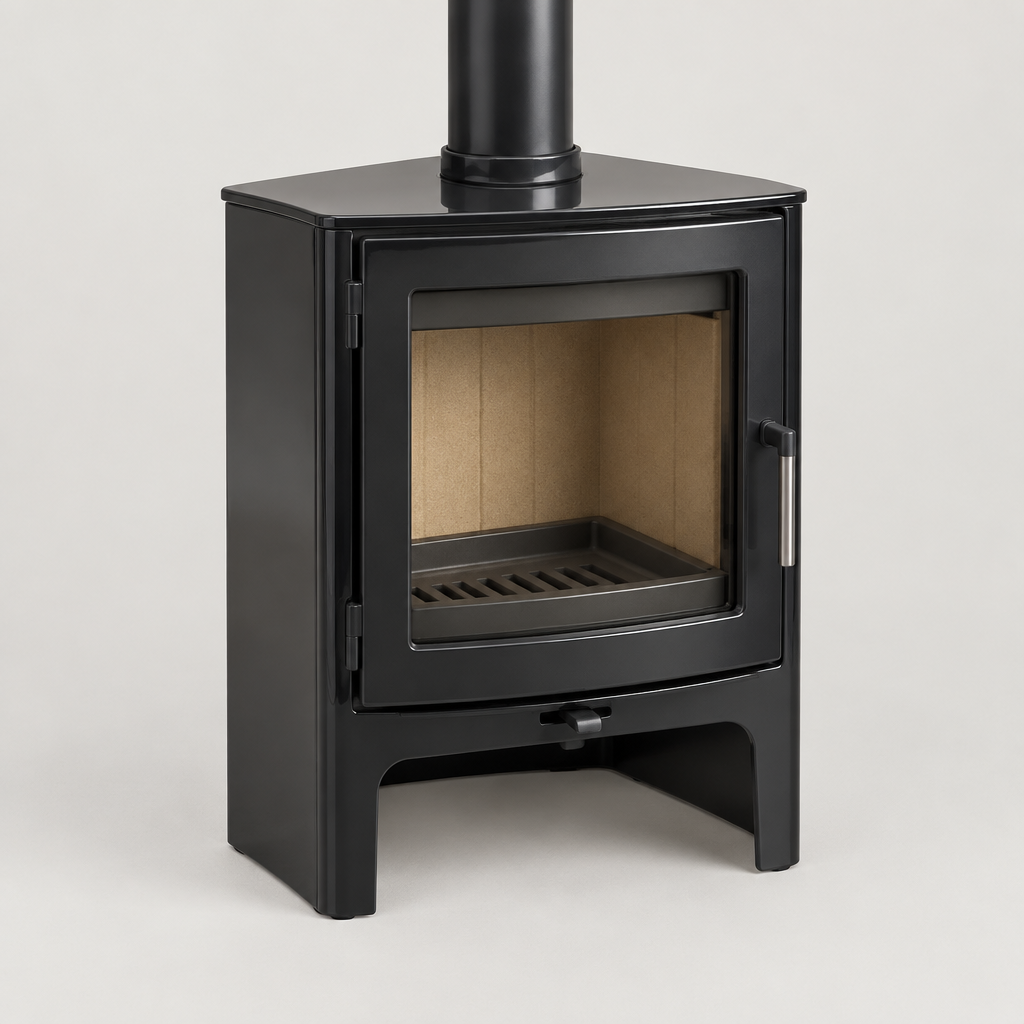 Norbek 126 Corner Wood Stove, 7 kW
