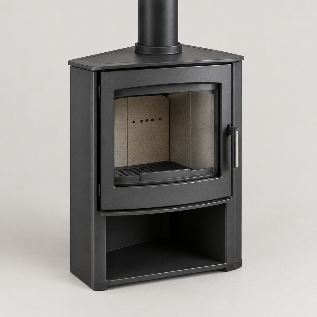 Ravelun 772 Corner Wood Stove, 7 kW
