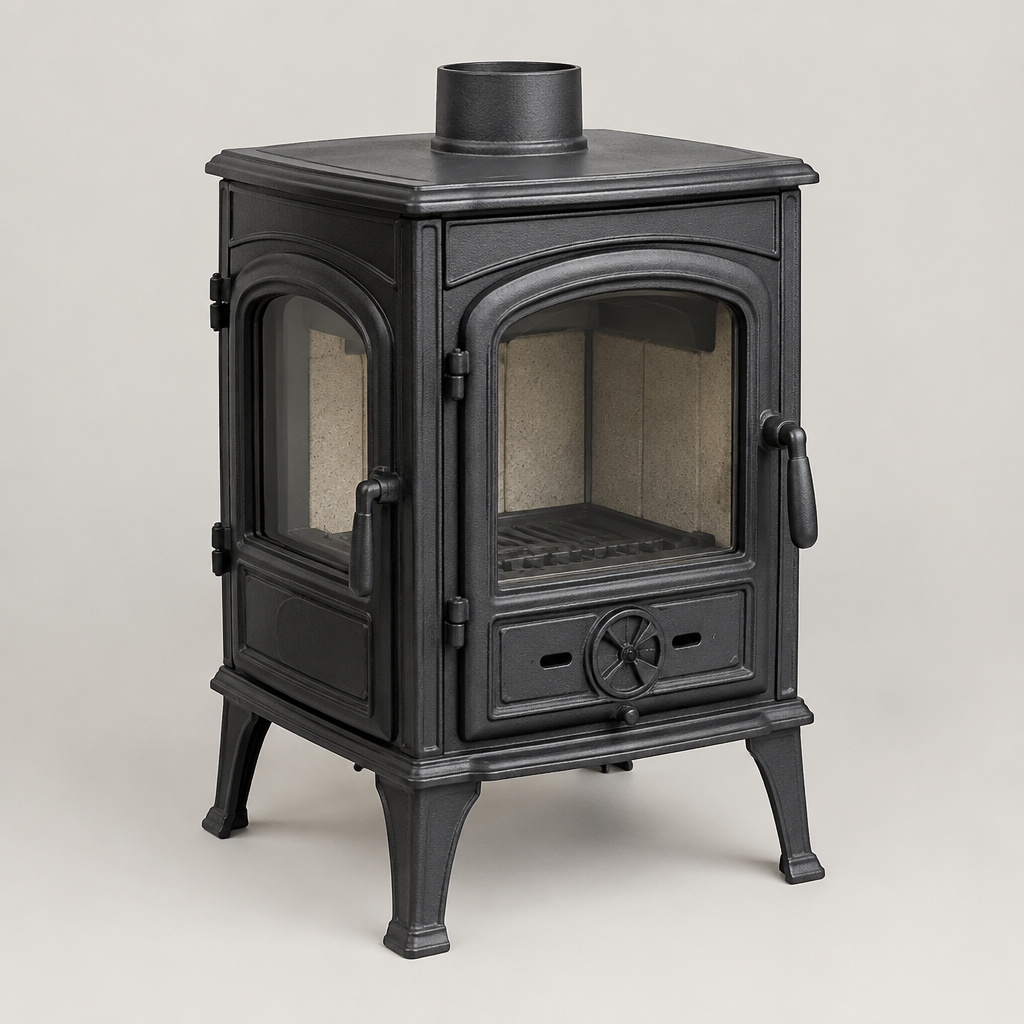 Ravelun 284 Double-Sided Wood Stove, 10 kW